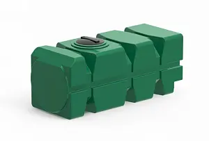 Пластиковая емкость горизонтальная FG-1000 (350 мм) (Зеленый) 0